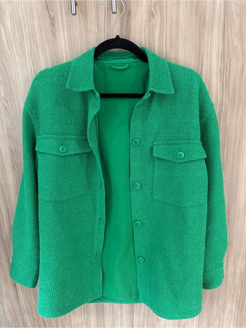 Babaton Emerald Green Utility Overshirt - Picture 2 of 8
